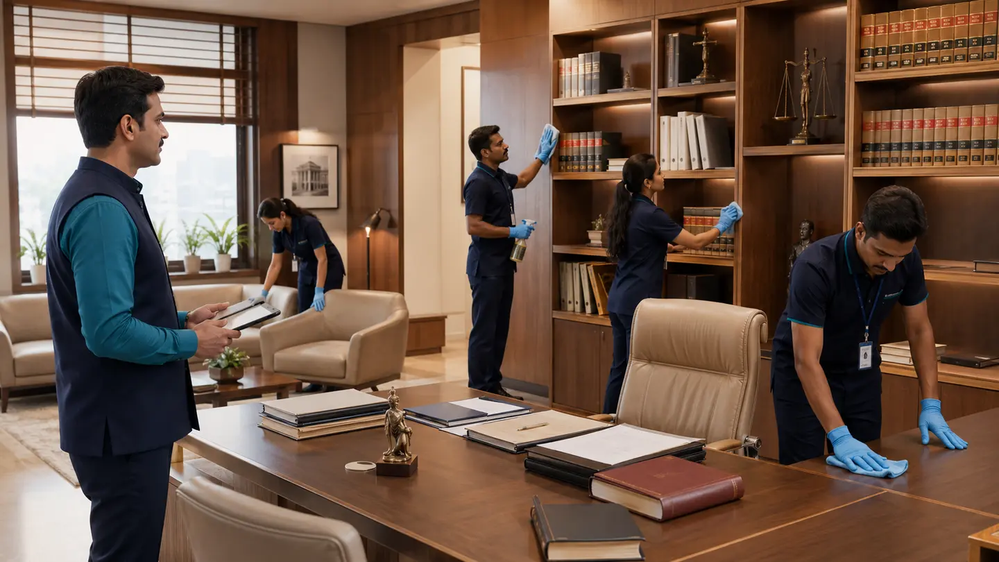 Indian Vivarta-style property care for Court Chambers & Professional Offices