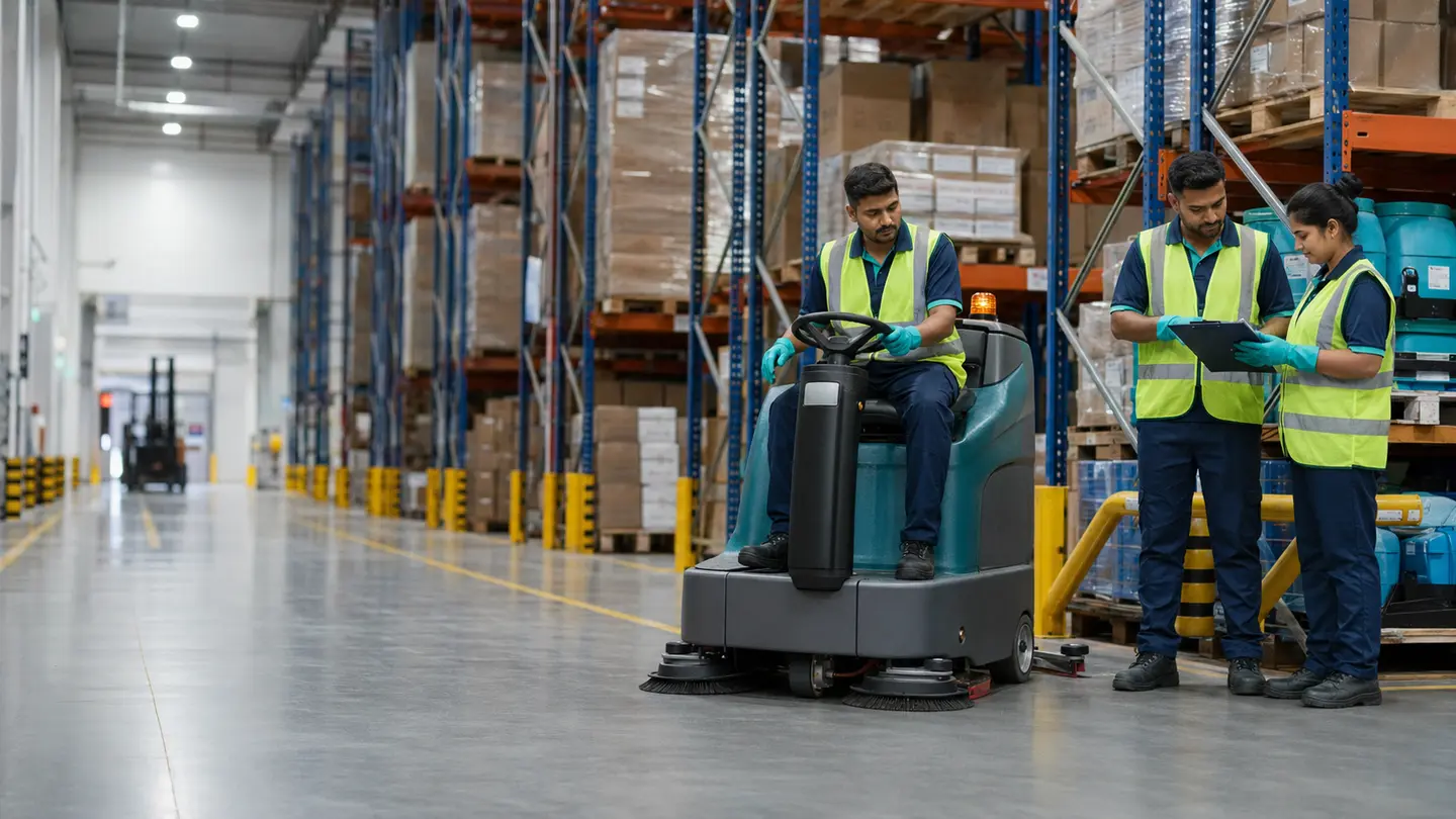 Indian Vivarta-style property care for Warehouses & Industrial
