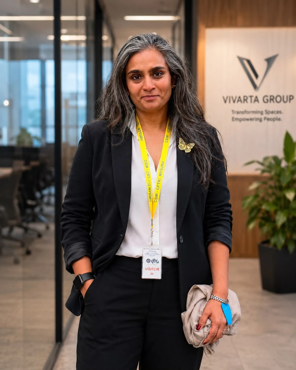 Neha Mittal in a professional design office setting