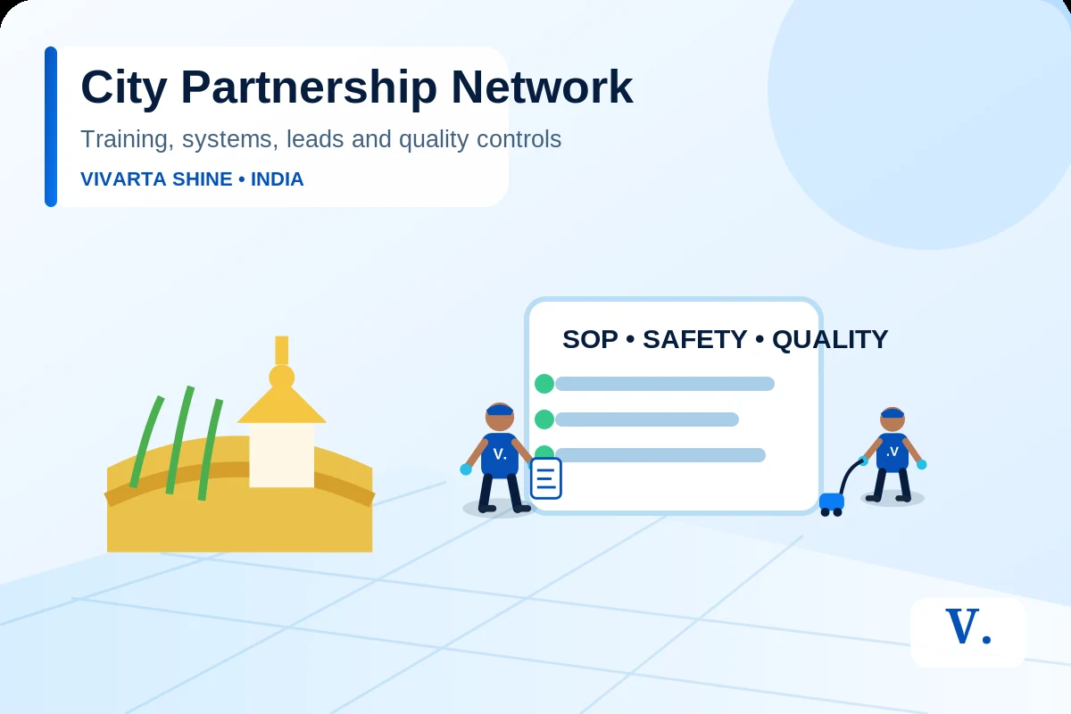 Vivarta Shine city partnership network