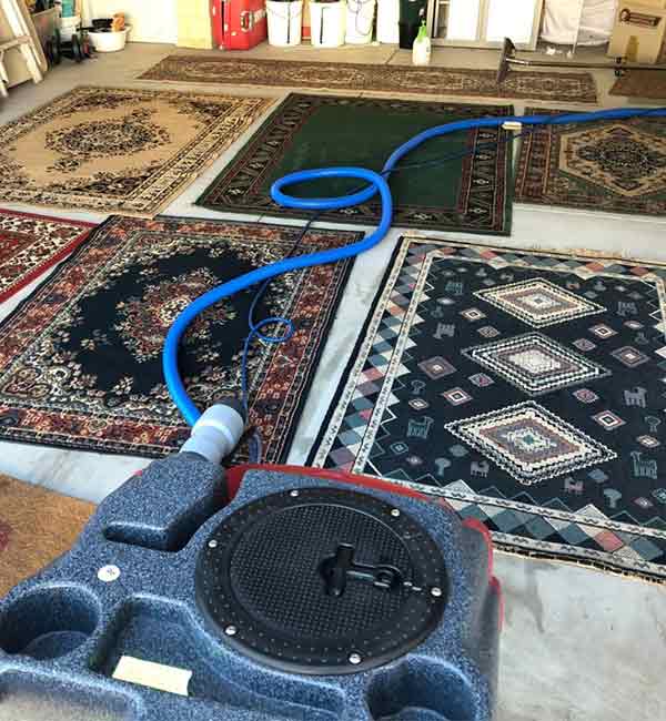 carpet cleaning work